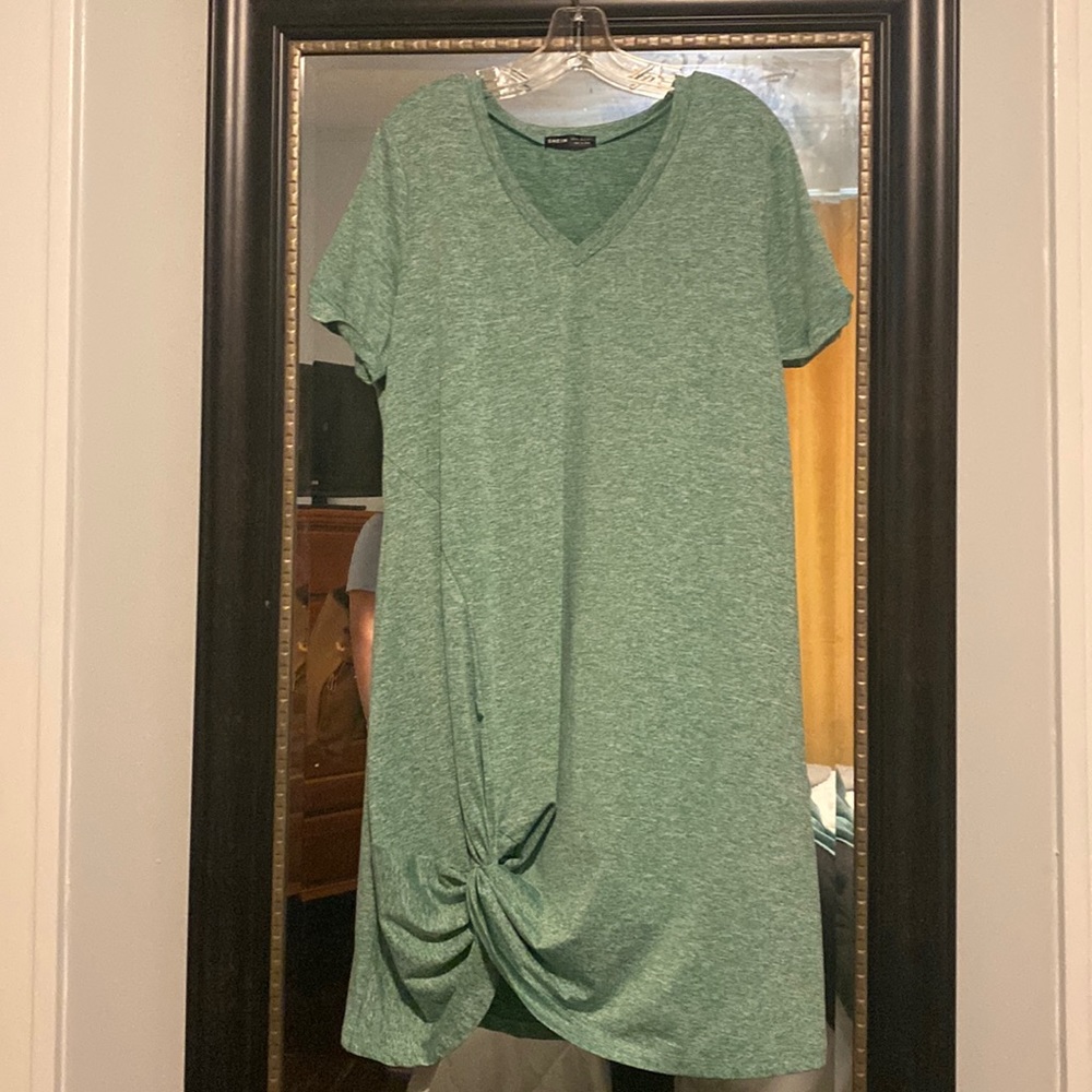 SHEIN, XL green dress, Worn Once